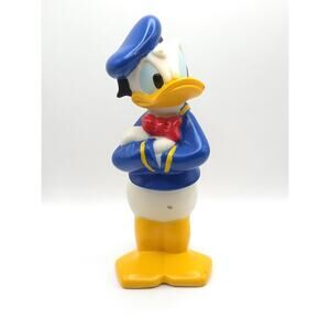 Disney Vintage Donald Duck 6" Rubber Toy Figure